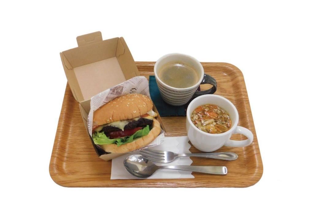 手作りハンバーガー